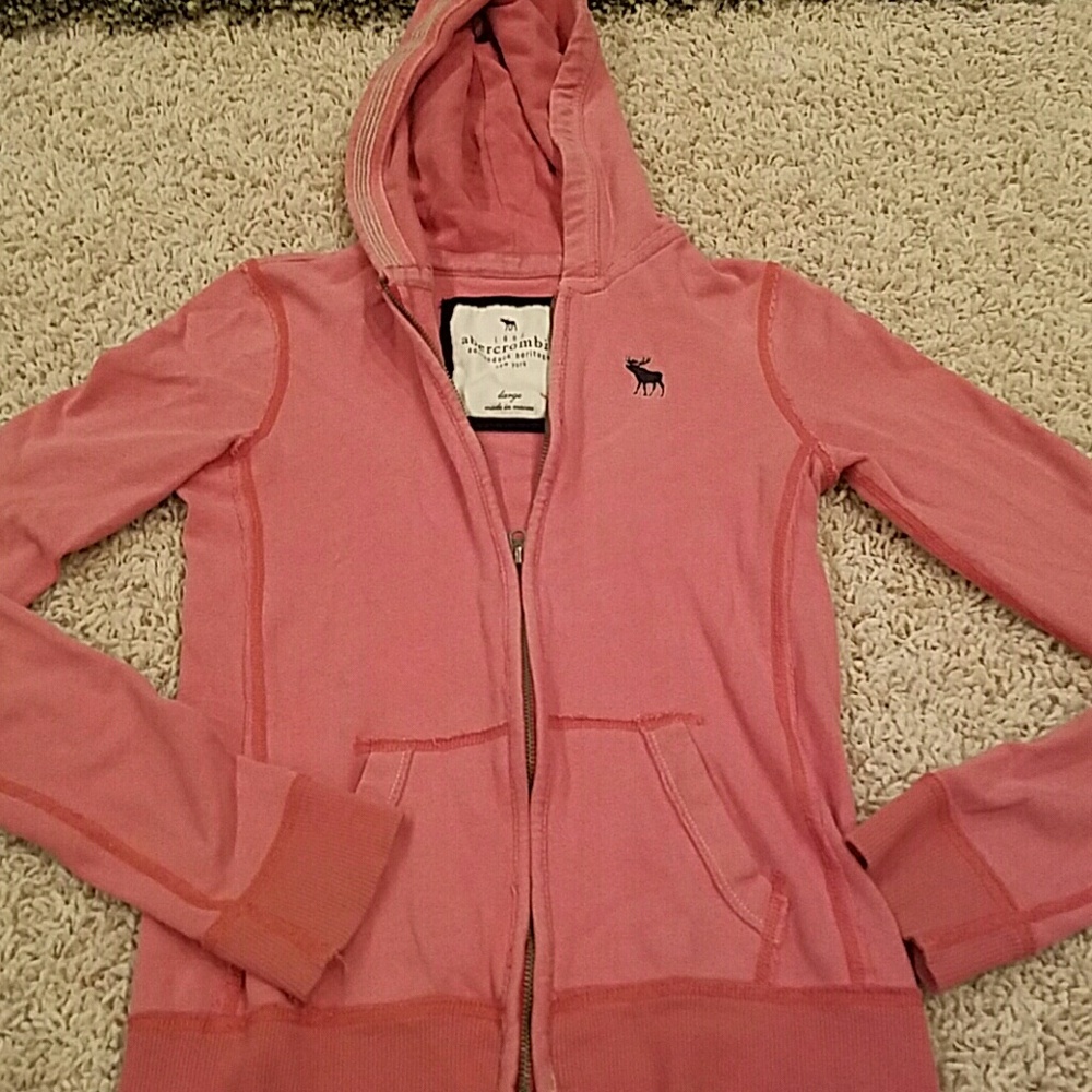 Abercrombie & Fitch Pink Hoodie